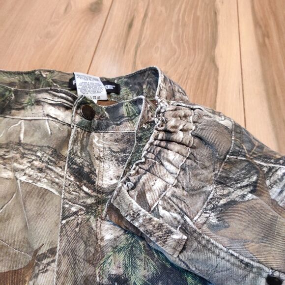 Realtree Xtra Vintage Camo Hunting Pants Fleece Lined Warm Insulated Sz 2XLarge - Picture 3 of 16